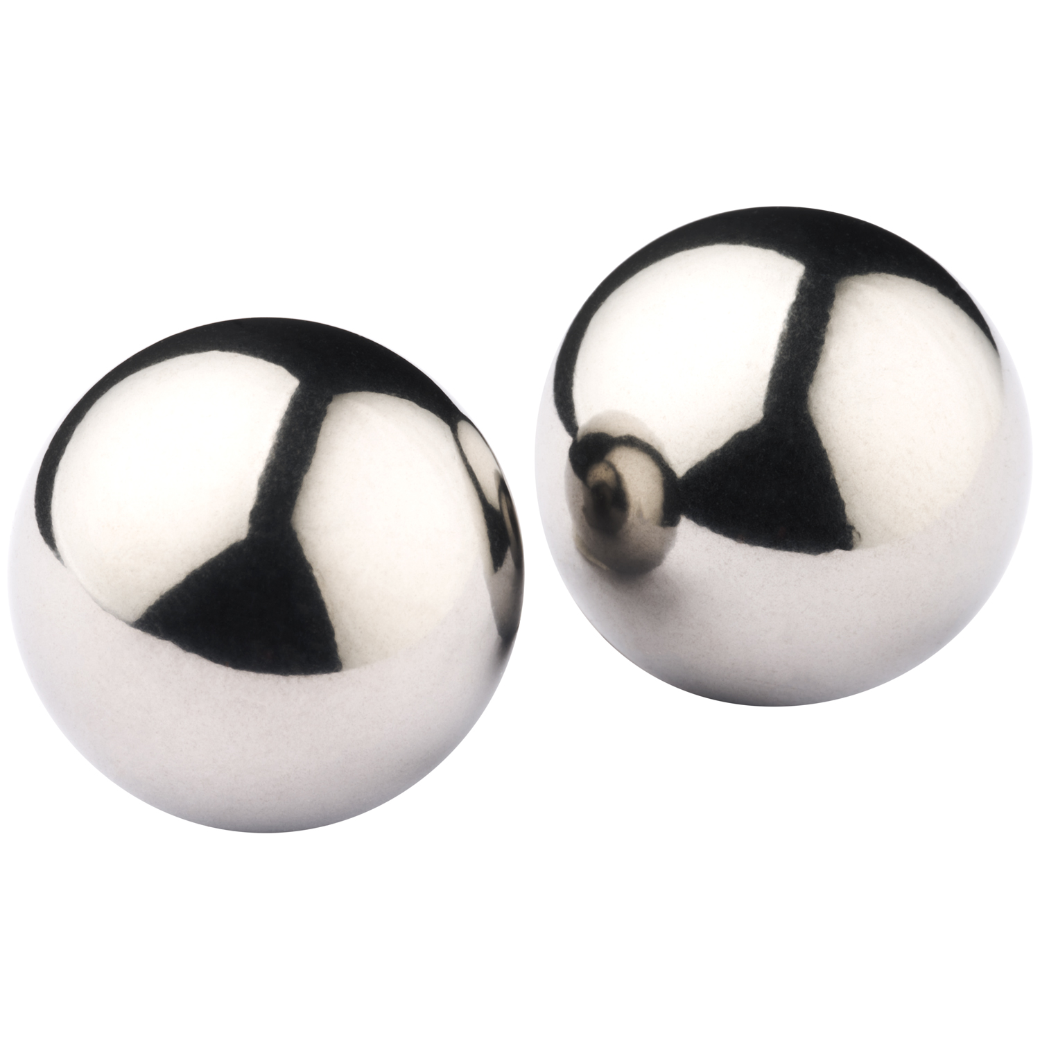 Shots Toys Erotiske Exercise Balls 2 x 18 g - Sølv