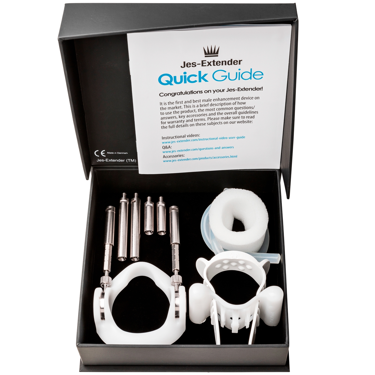 Jes-Extender Light Penisforlænger - Sølv