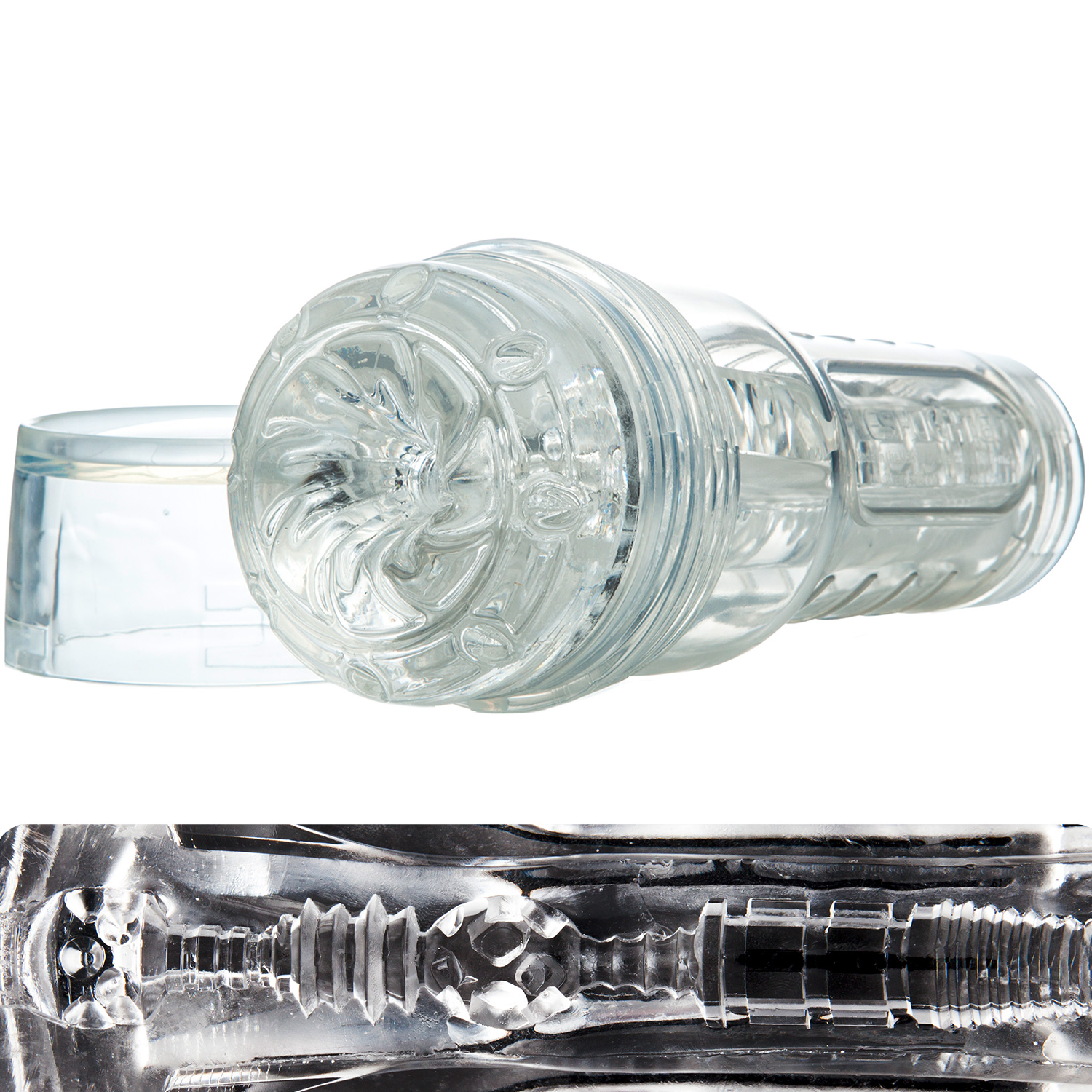 Fleshlight Go Torque Ice Gennemsigtig Masturbator - Klar