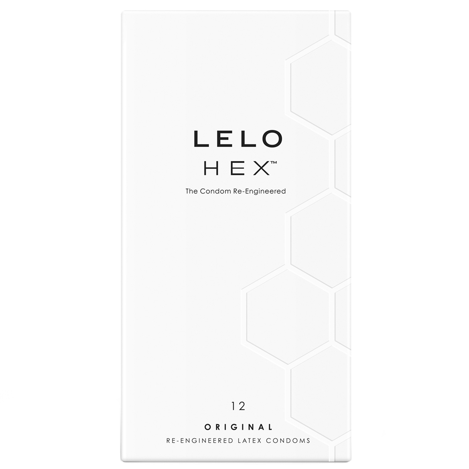 Lelo Hex Original Kondomer 12 stk - Klar
