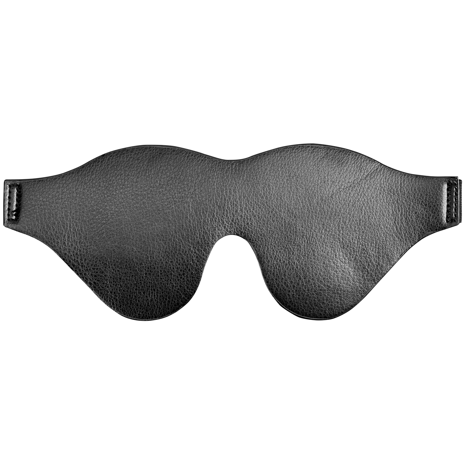 Obaie Imiteret Læder Blindfold - Sort - One Size