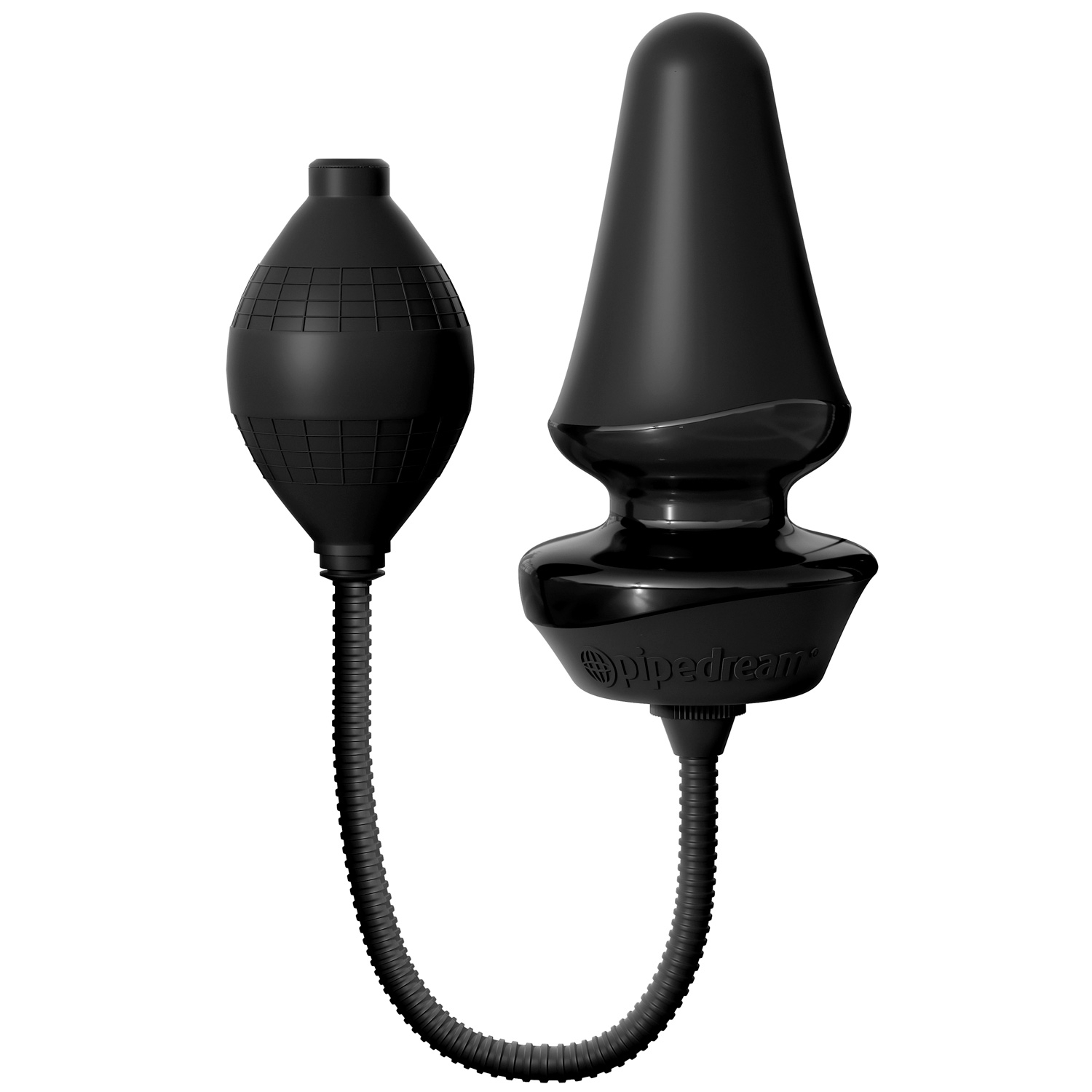 Anal Fantasy Elite Oppustelig Butt Plug 12 cm - Sort