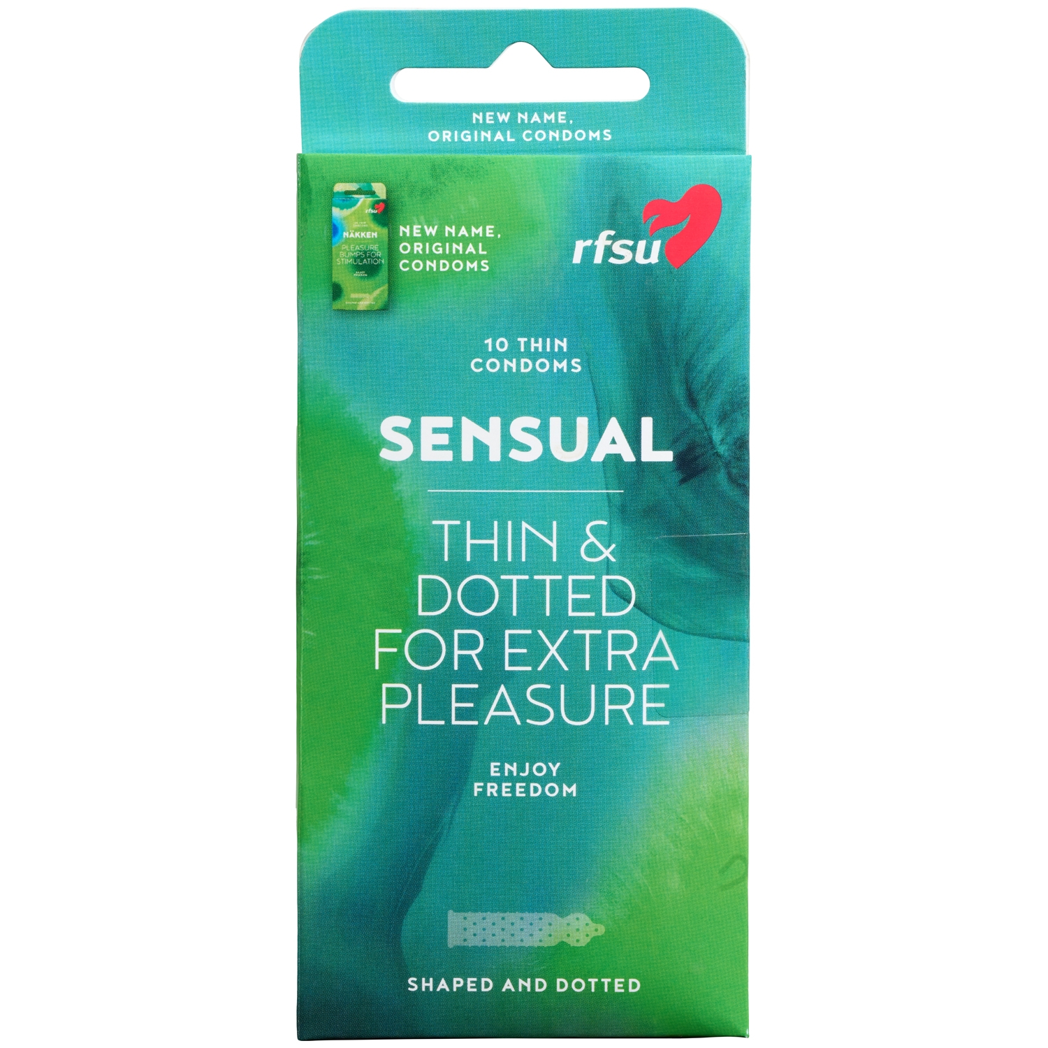 RFSU Sensual Kondomer 10 stk - Klar