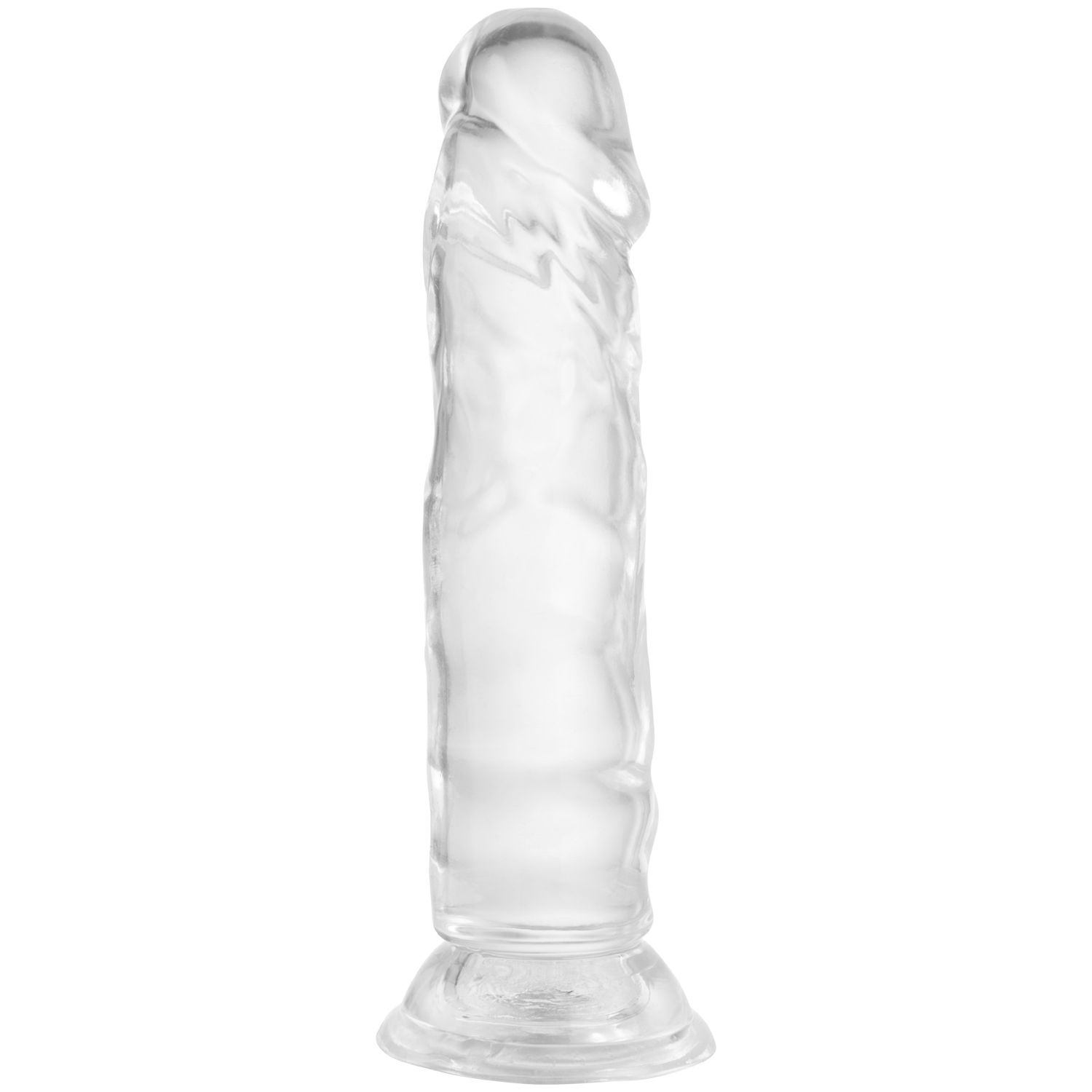 Willie City Klar Realistisk Dildo med Sugekop 15 cm - Klar