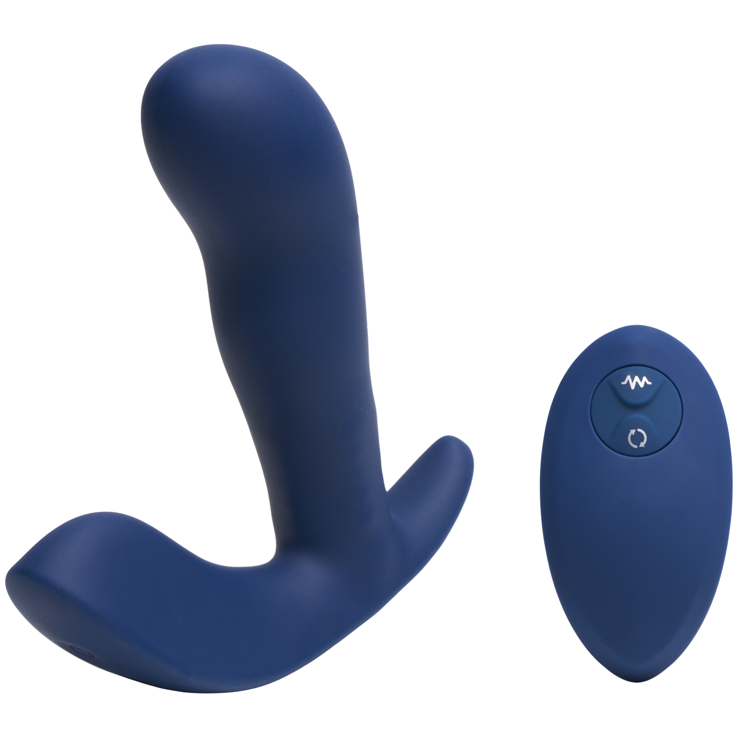 Sinful Rimming Opladelig Prostata Vibrator 11 cm - Blå