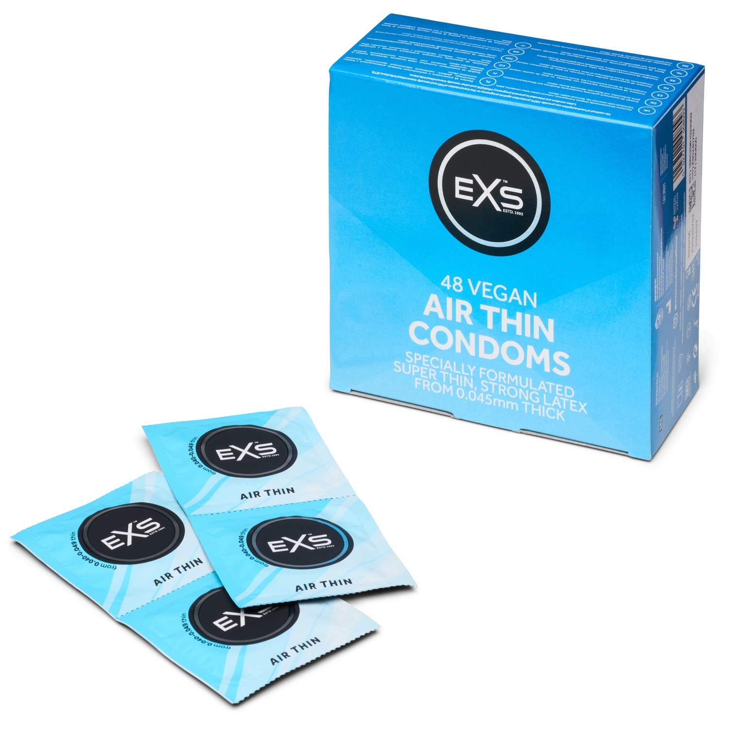 EXS Air Thin Kondomer 48 stk - Klar