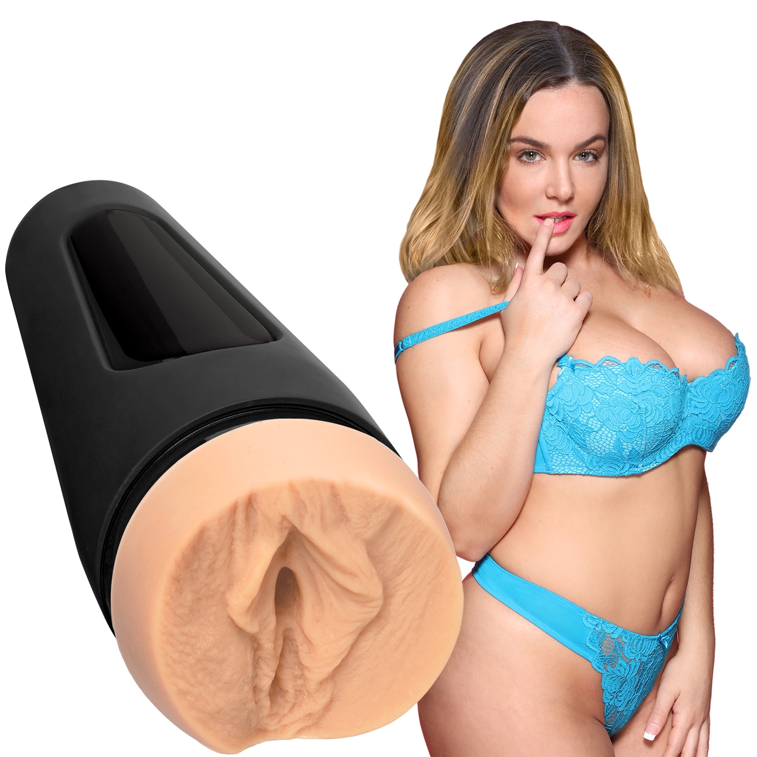 Doc Johnson Main Squeeze Natasha Nice UltraSkyn Stroker - Nude