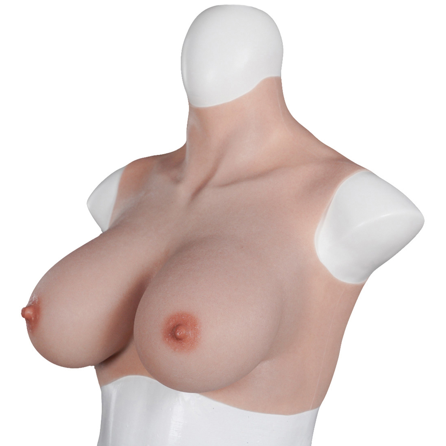 XX-DreamsToys Ultra Realistisk Brystprotese - Nude - L