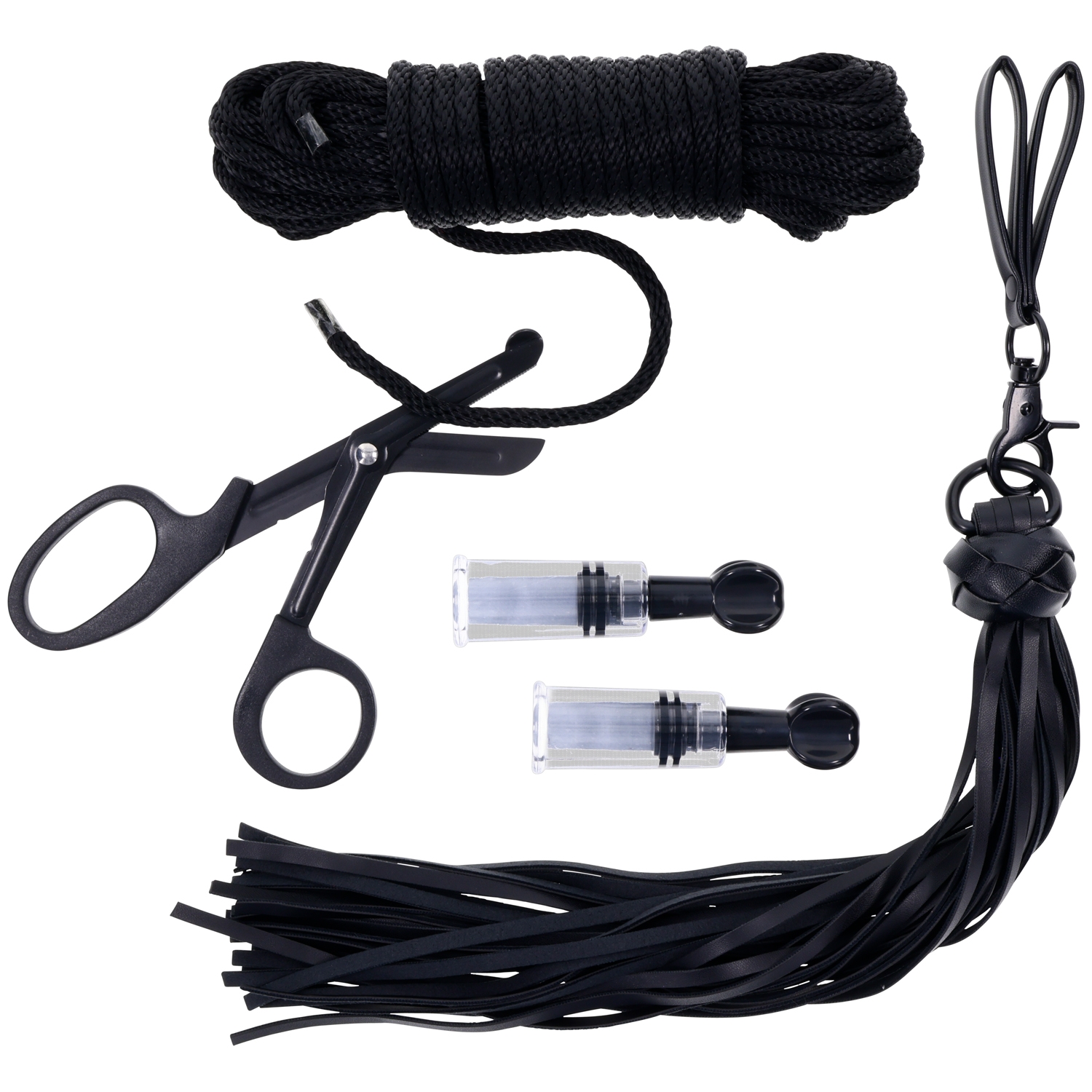 Sportsheets Tied and Twisted Bondage Sæt - Sort