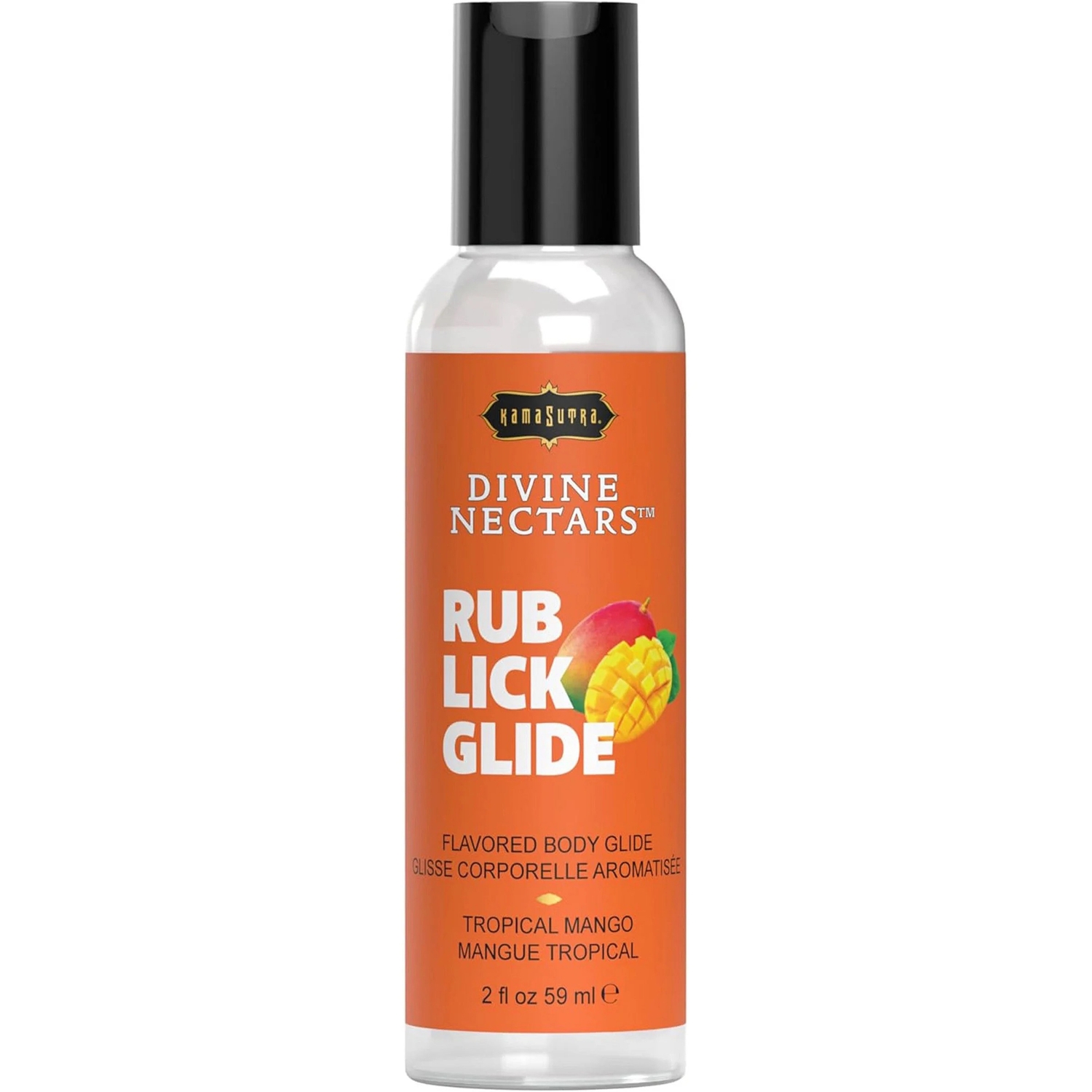 Kama Sutra Divine Nectars Vandbaseret Glidecreme med Smag 59 ml - Klar