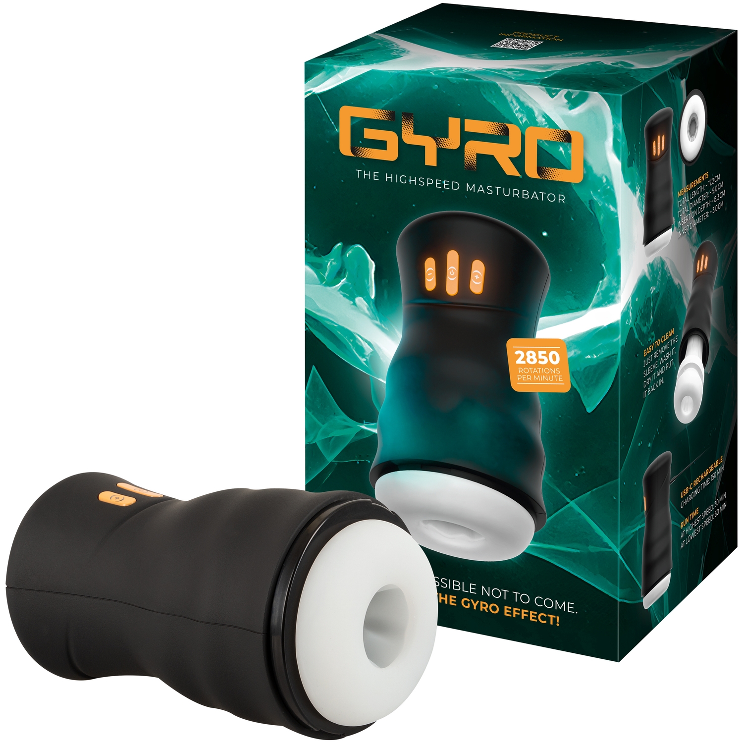 You2Toys Gyro Roterende Masturbator - Hvid