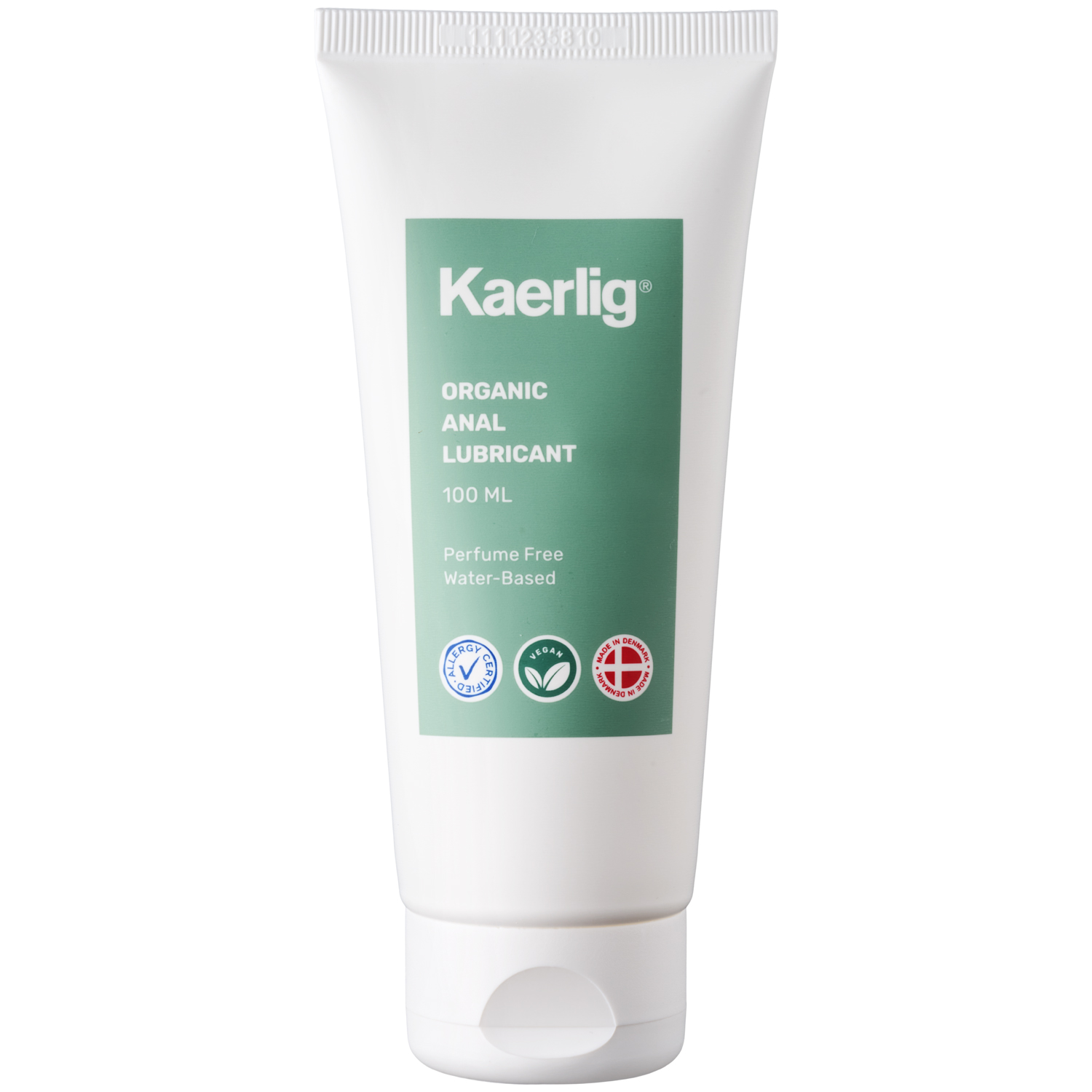 KaerligØkologisk Anal Glidecreme 100 ml - Klar