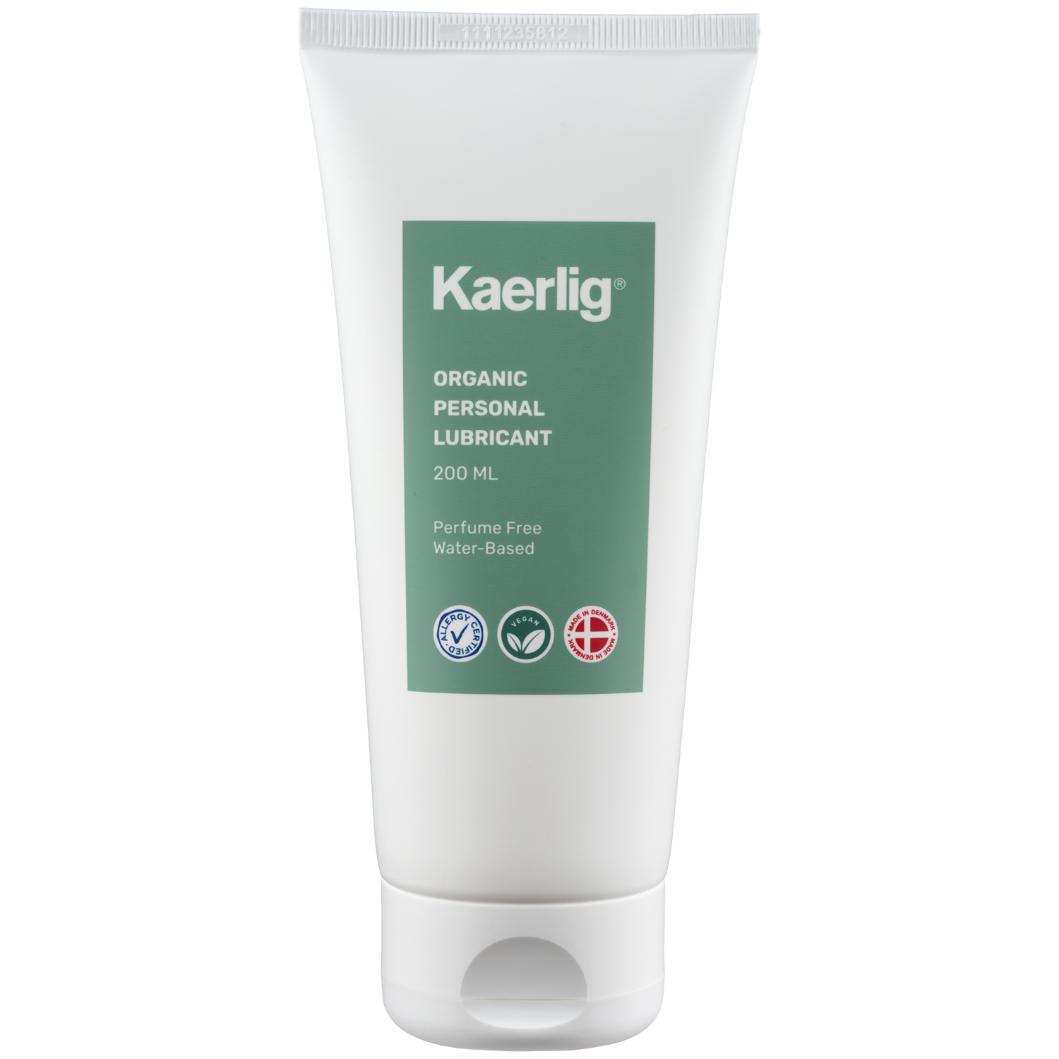 KaerligØkologisk Vandbaseret Glidecreme 200 ml - Klar