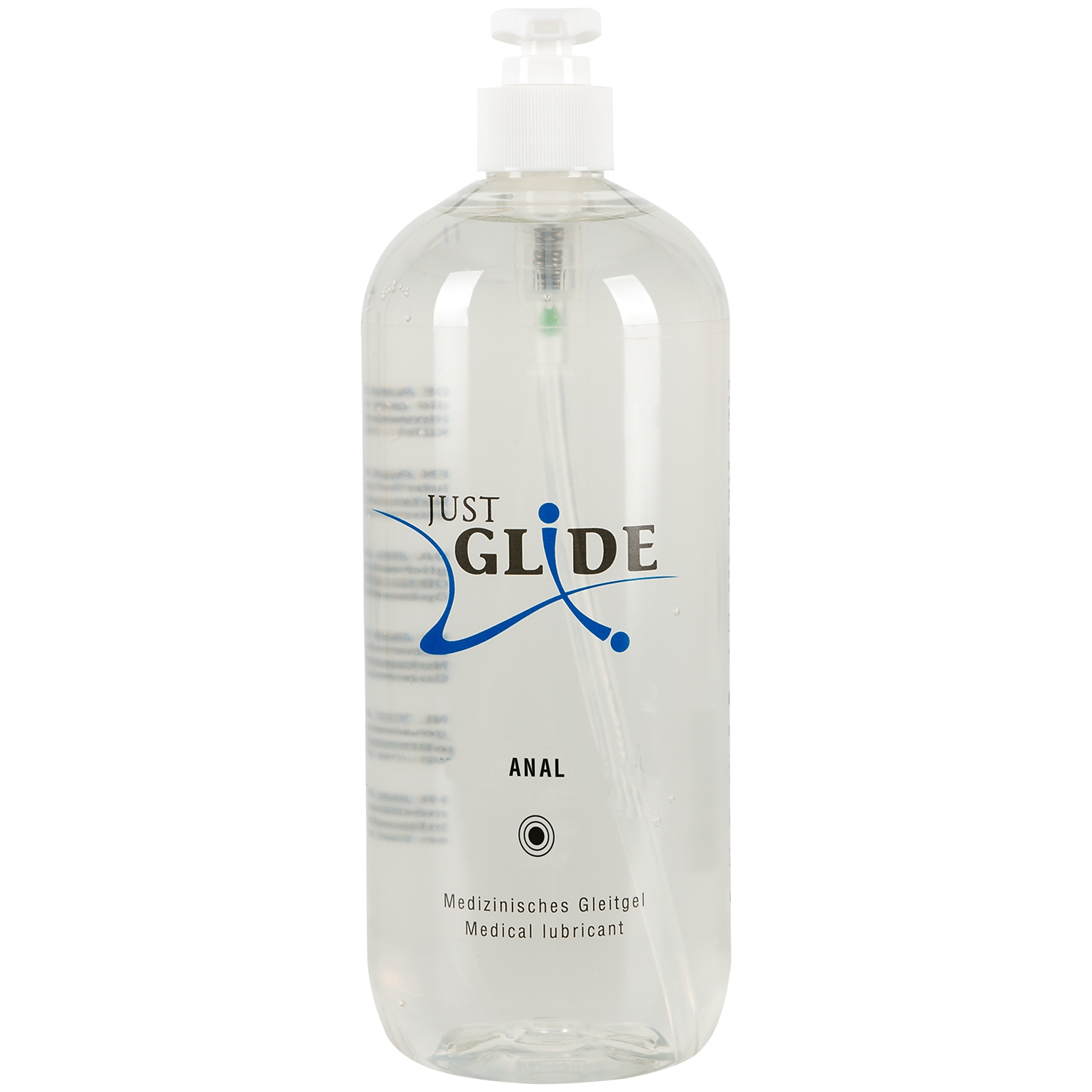 Just Glide Vandbaseret Anal Glidecreme 1000 ml - Klar