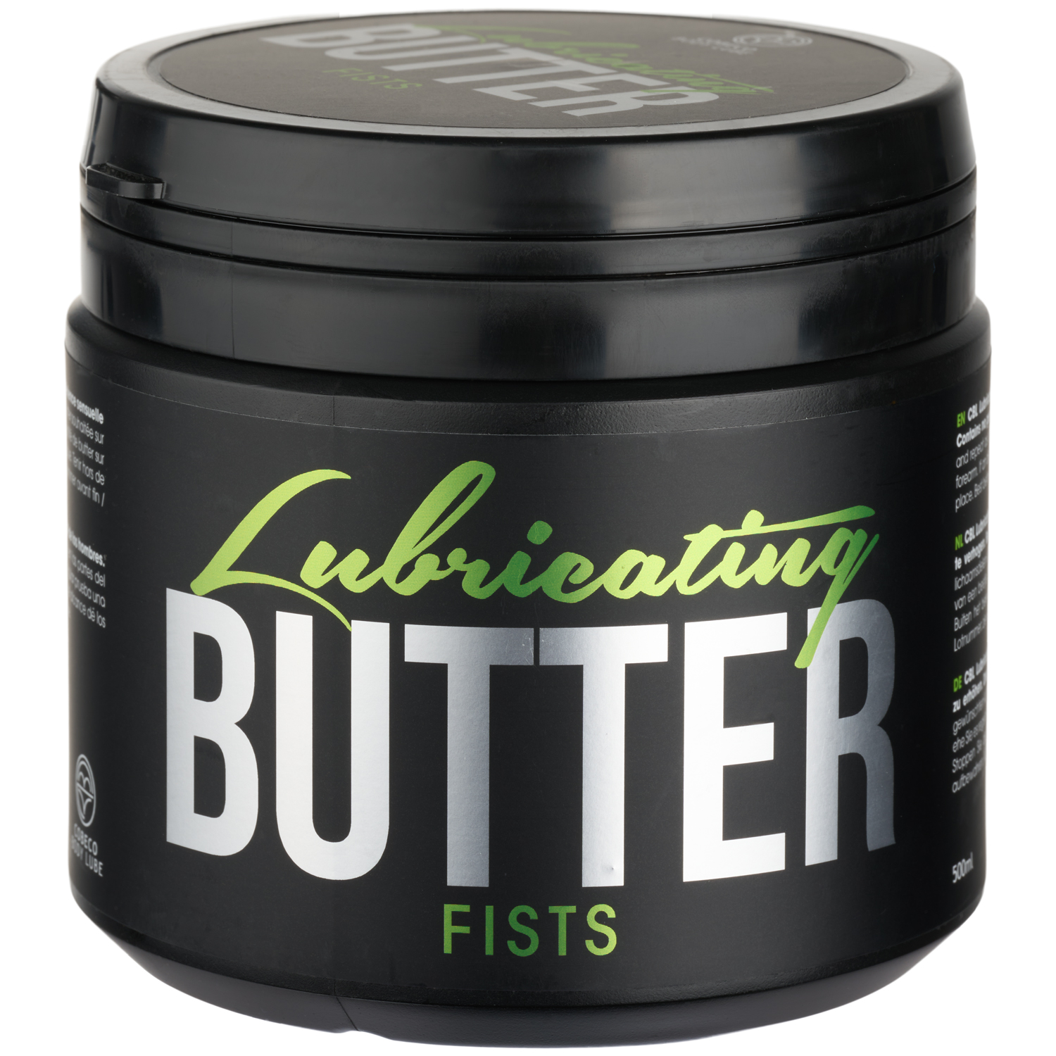 Cobeco Butter Fists Oliebaseret Glidecreme 500ml - Klar