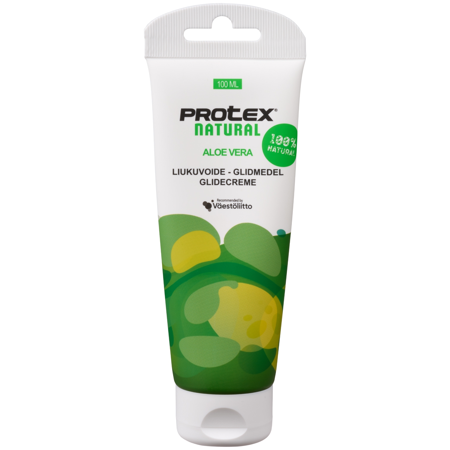 Protex Natural Aloe Vera Vandbaseret Glidecreme 100 ml - Klar