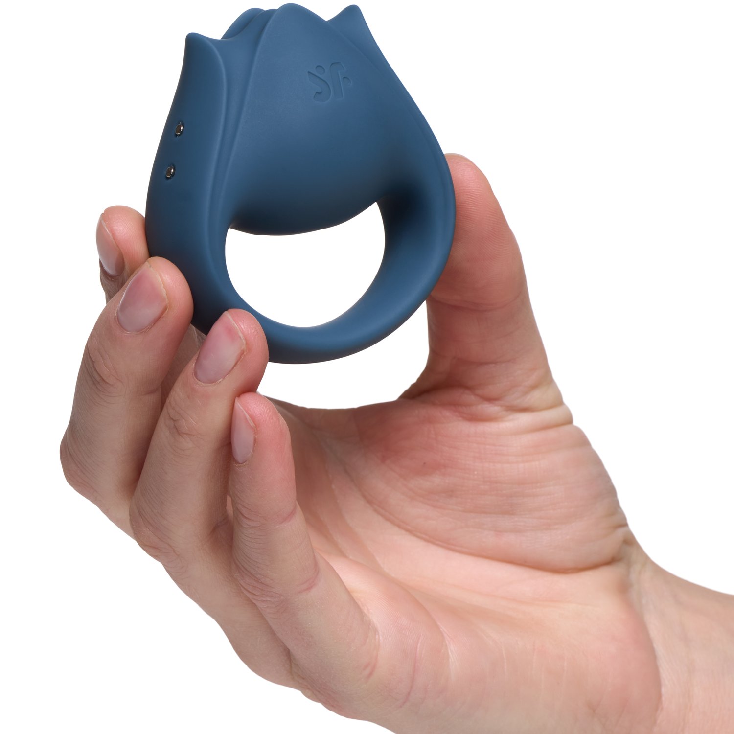 Satisfyer Perfect Pair 2 Penisring&Finger Vibrator - Grå