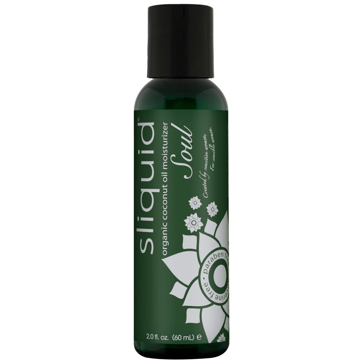 Sliquid SoulØkologisk Kokosolie Moisturiser og Glidecreme 60 ml - Klar