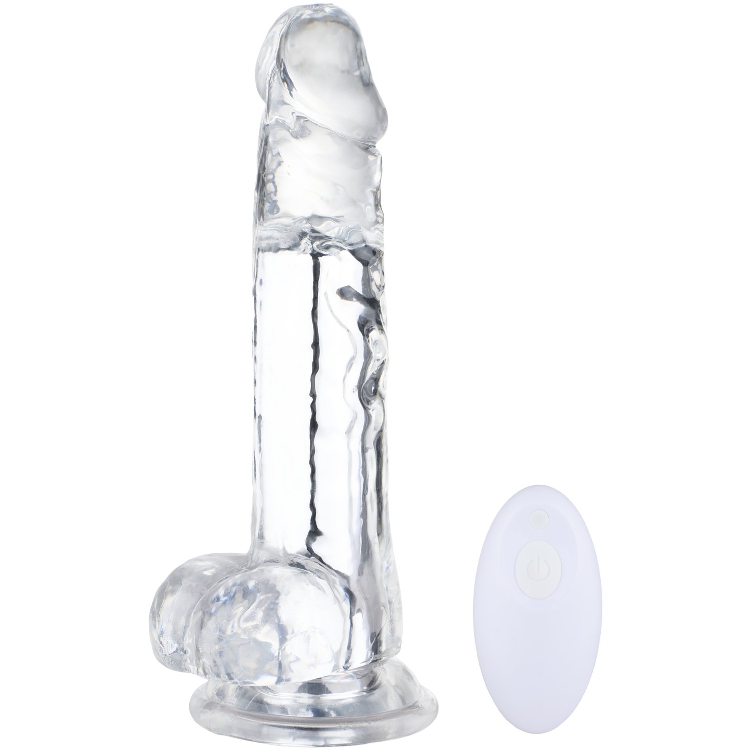 Loving Joy Vibrerende Dildo med Fjernbetjening - Klar