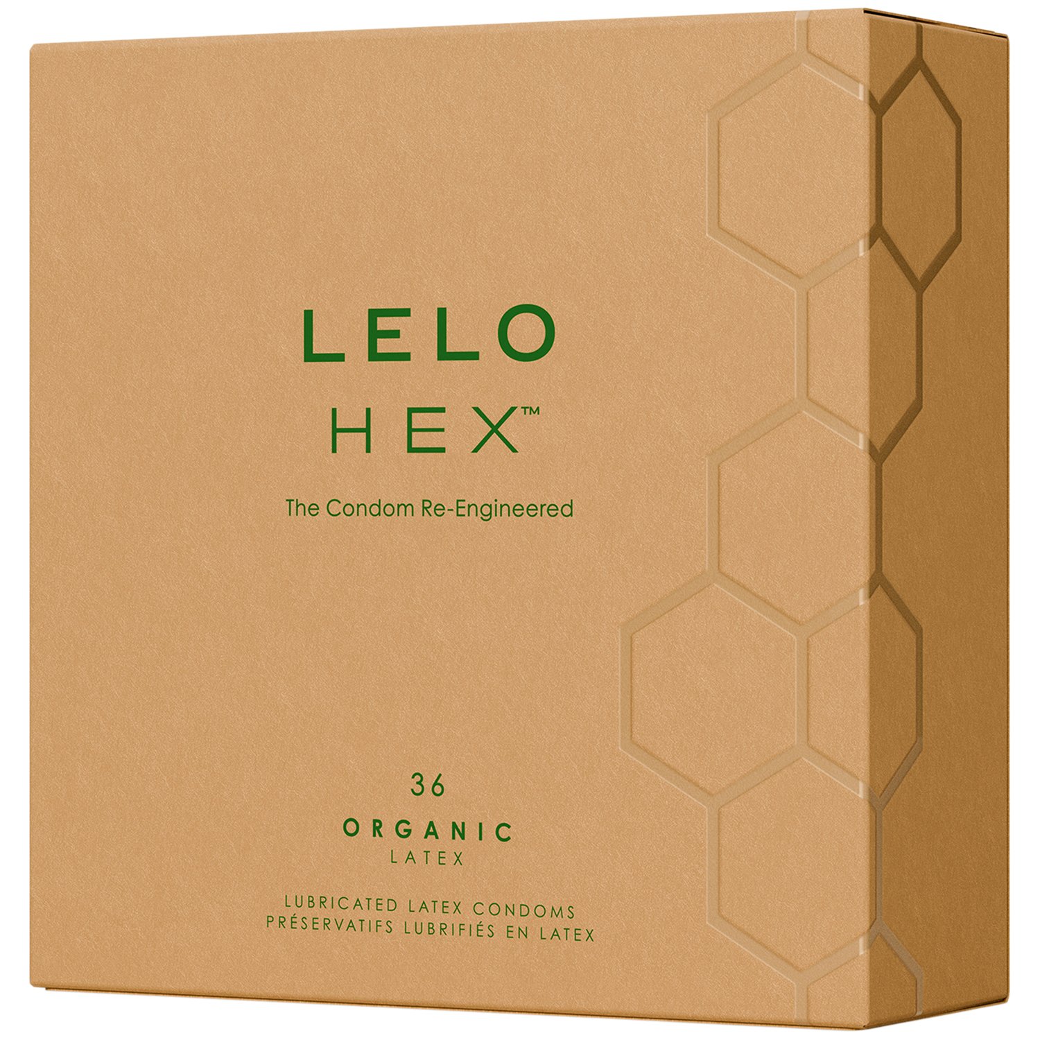 Lelo Hex Organic Kondomer 36 stk - Klar