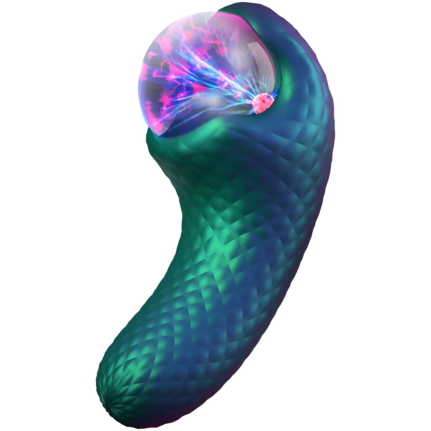 Blush Temptasia Enchanted Serpent Dobbelt Vibrator - Grøn